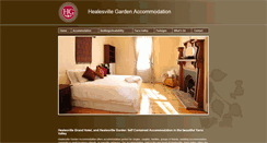 Desktop Screenshot of healesvillegarden.com.au